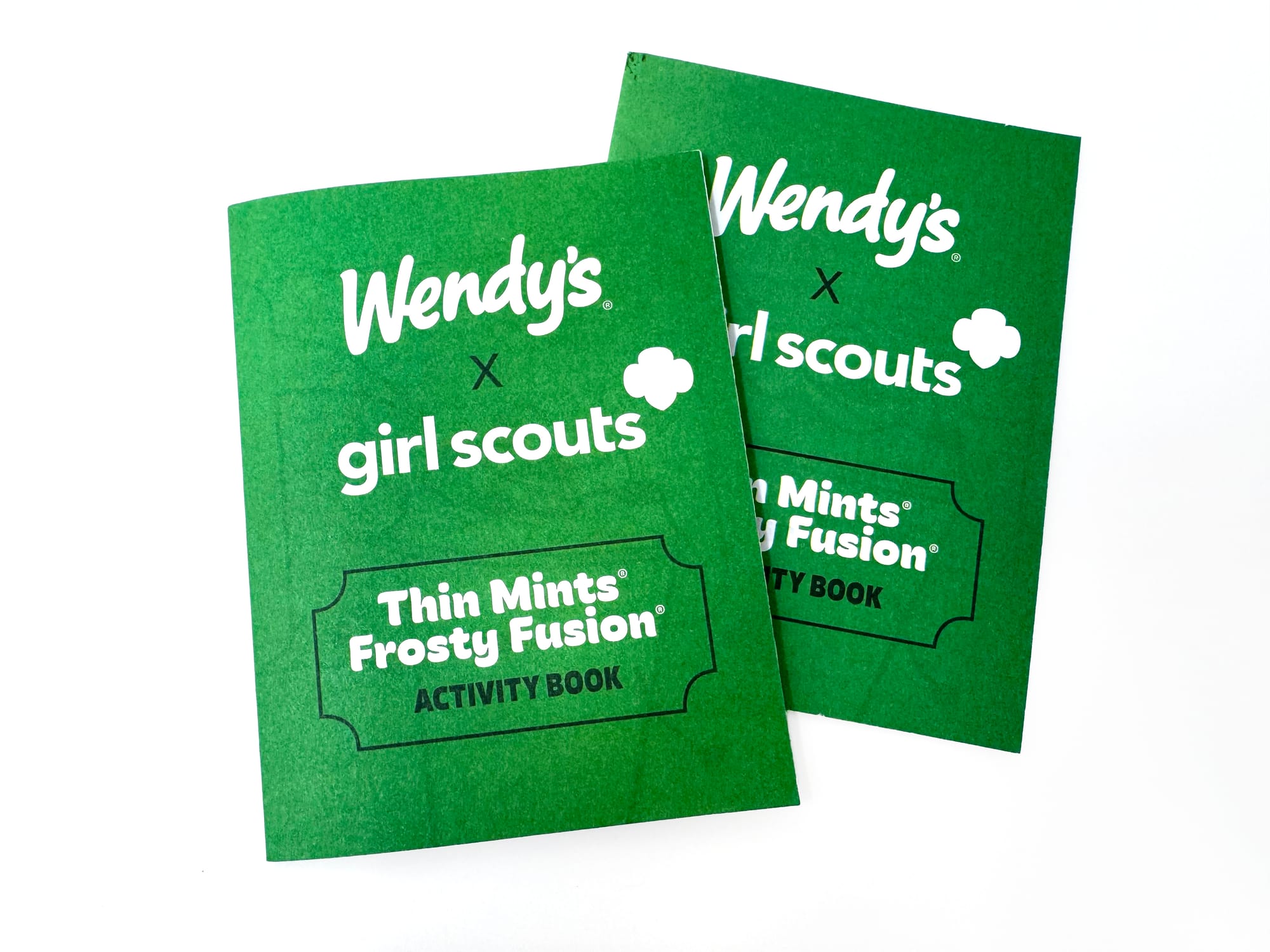 Wendy’s x Girl Scouts Thin Mints Frosty Fusion Activity Book