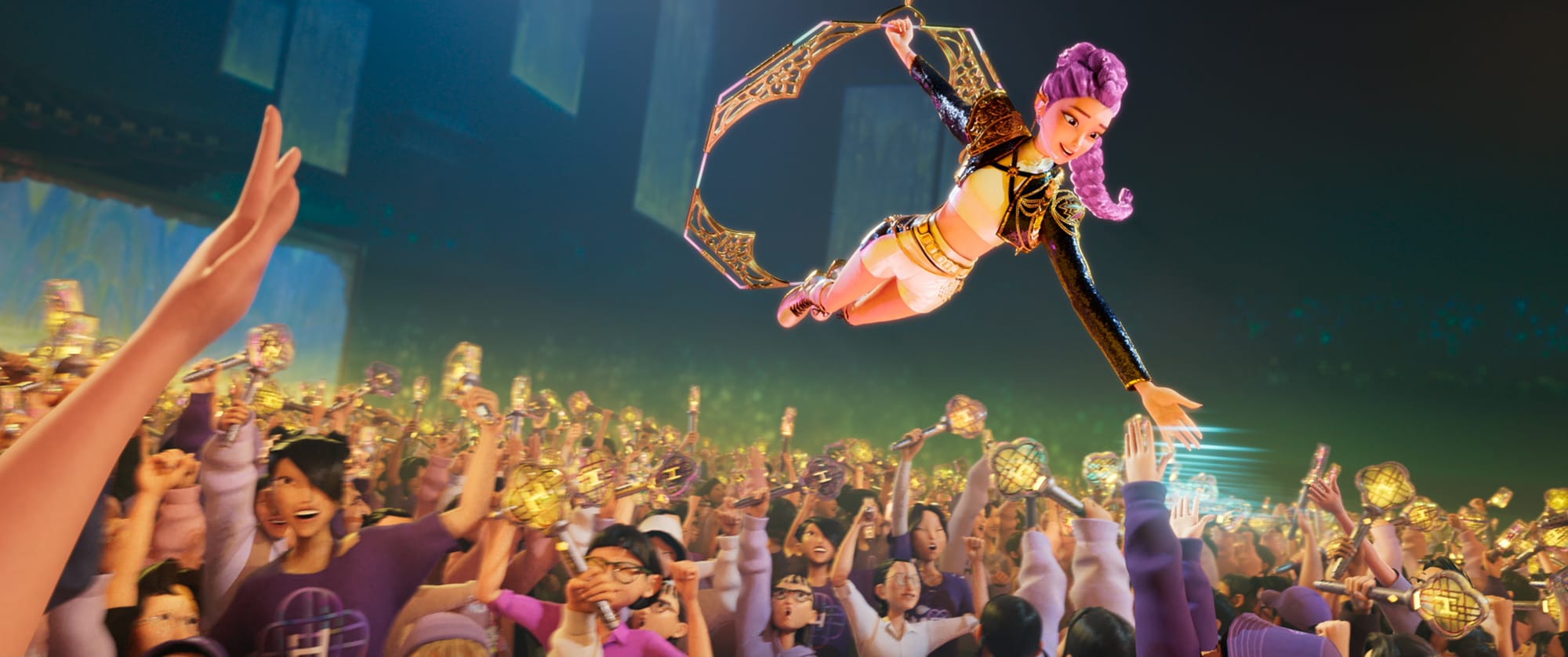 Rumi in KPop Demon Hunters