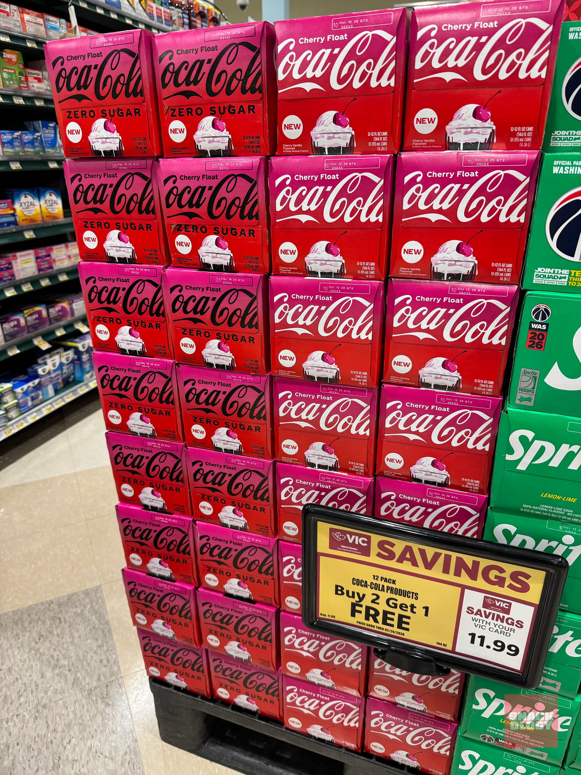 Coca-Cola Zero Sugar Cherry Float
