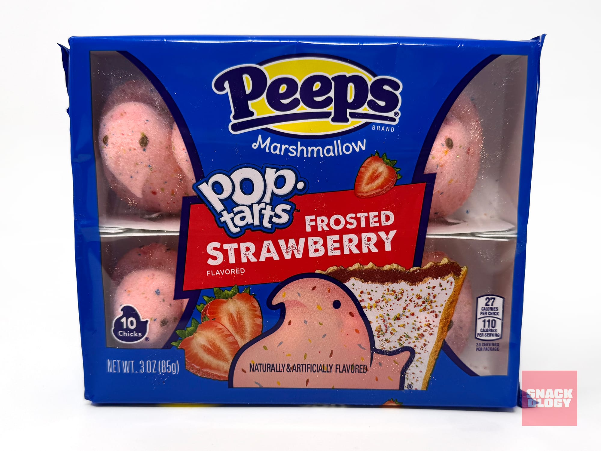 Peeps Pop-Tarts Frosted Strawberry Flavored Marshmallow Chicks