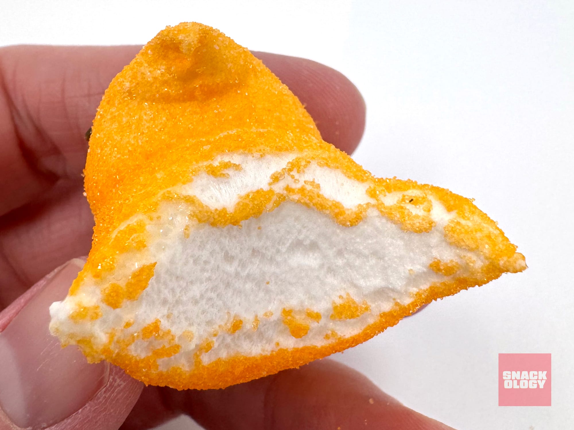 Peeps SunnyD Flavored Marshmallow Chicks bite