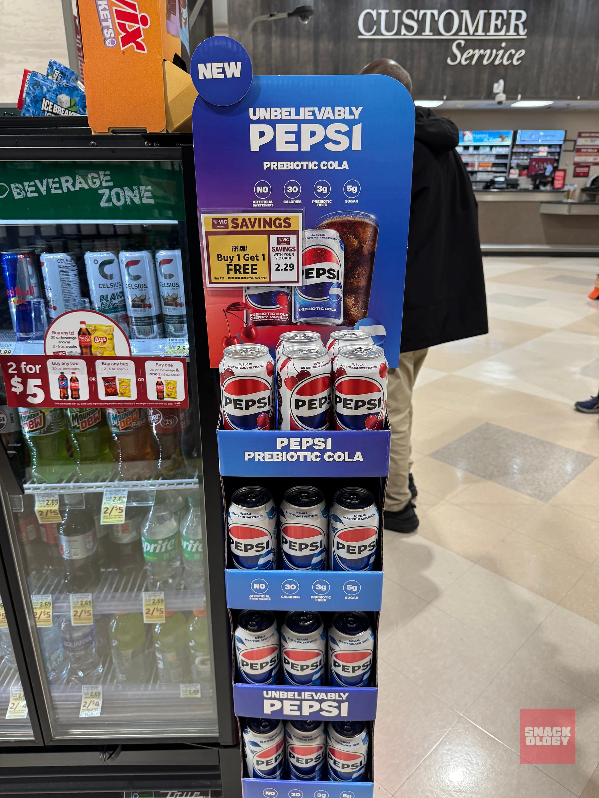 Pepsi Prebiotic Cola