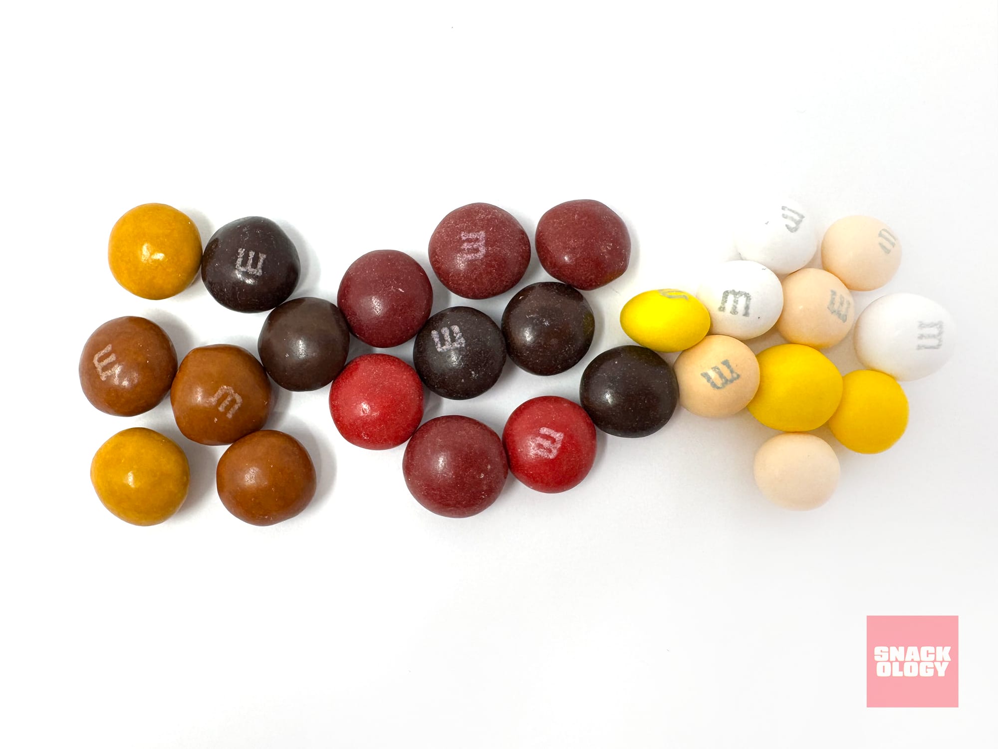 M&M’s Peanut Butter Cinnamon Roll, M&M’s Lemon Meringue Pie and M&M’s Cherry Chocolate Cupcake