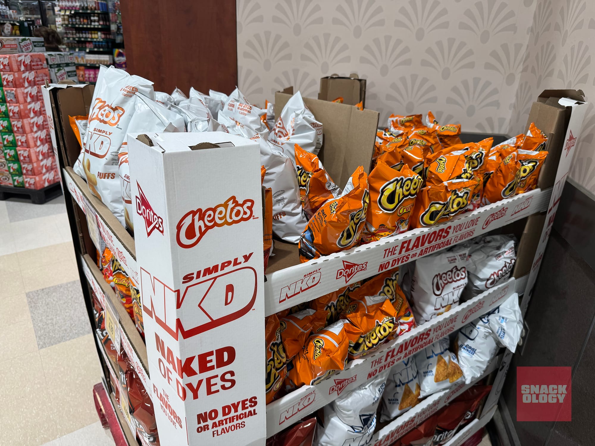 Cheetos Simply NKD Puffs, Doritos Simply NKD Nacho Cheese and Doritos Simply NKD Cool Ranch