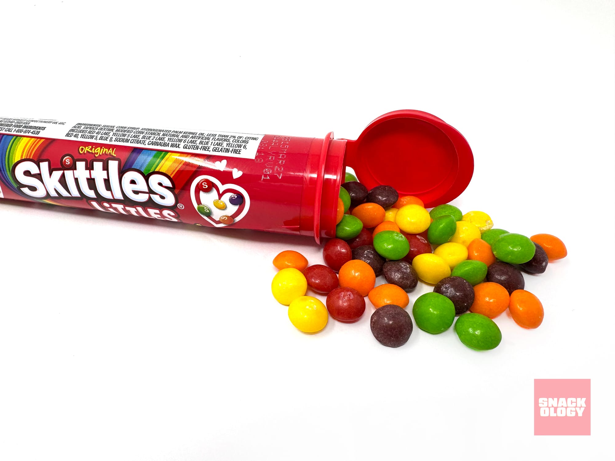 Skittles Littles Original Mini Candy Valentine’s Day Gift Mega Tube