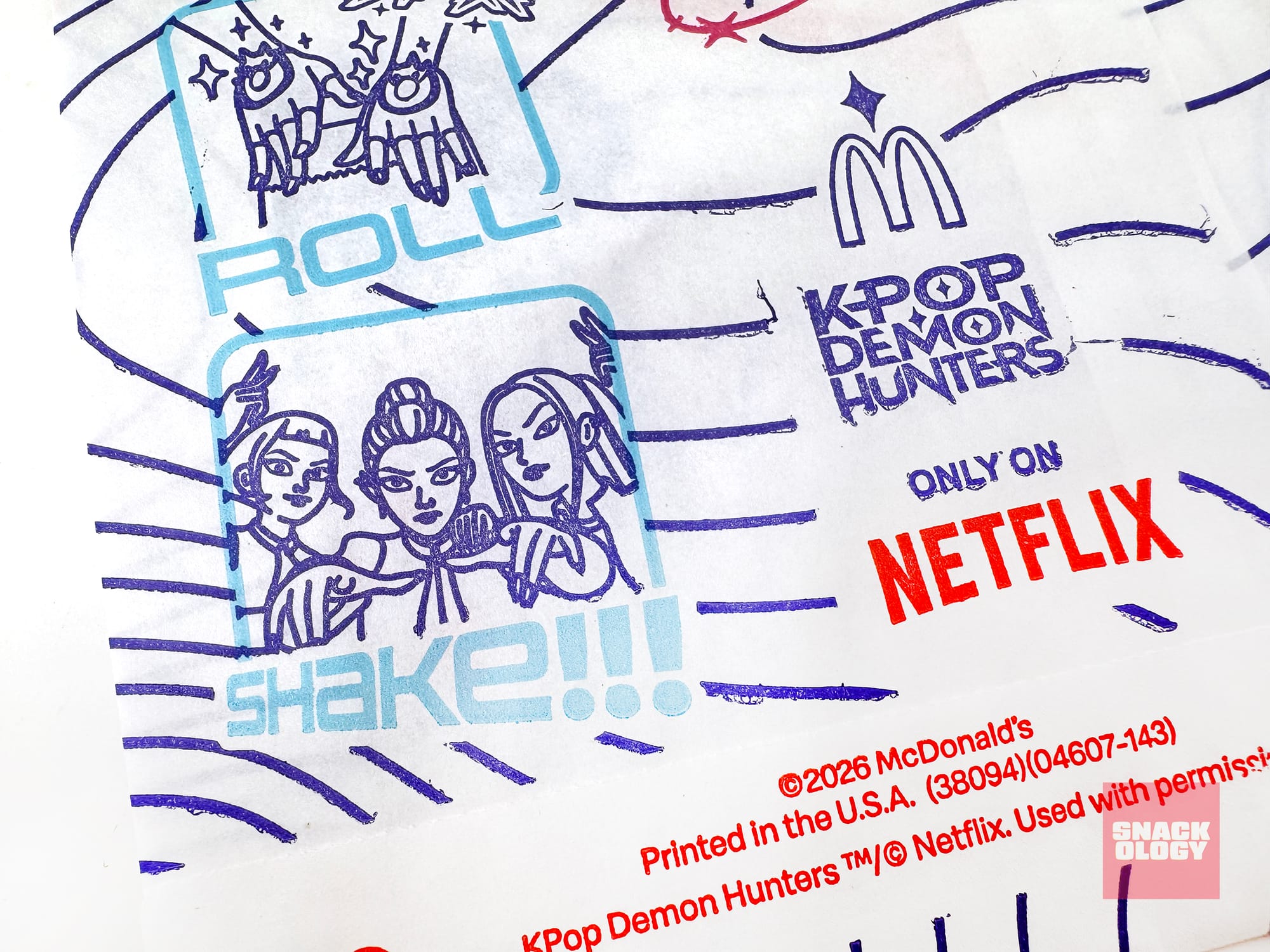 Ramyeon McShaker Fries bag