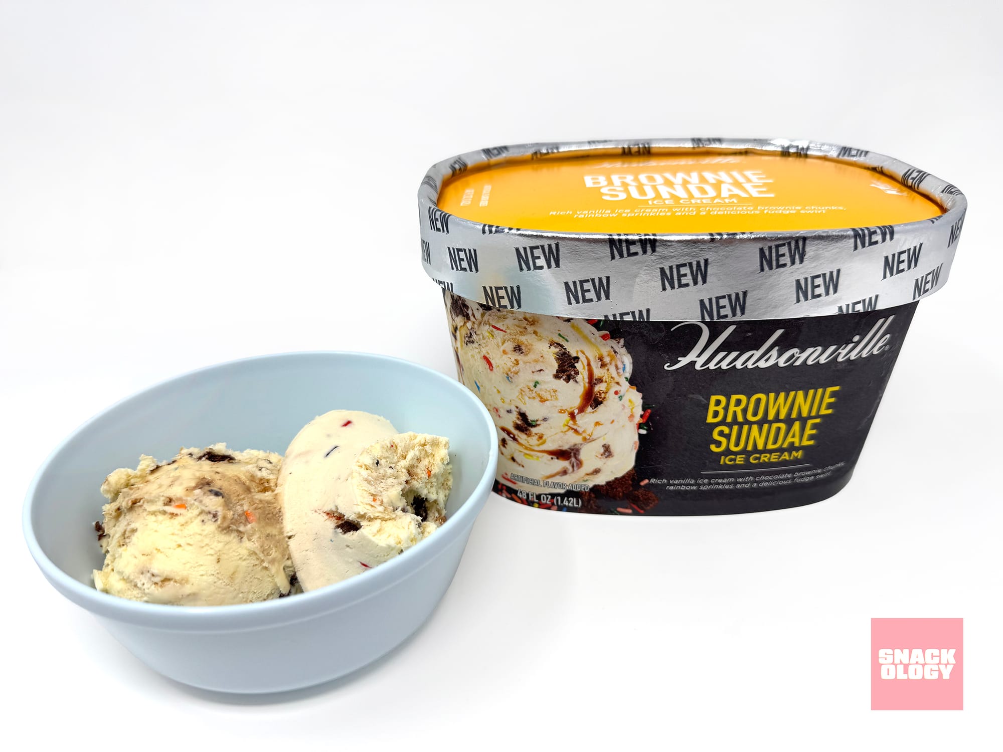 Hudsonville Brownie Sundae Ice Cream