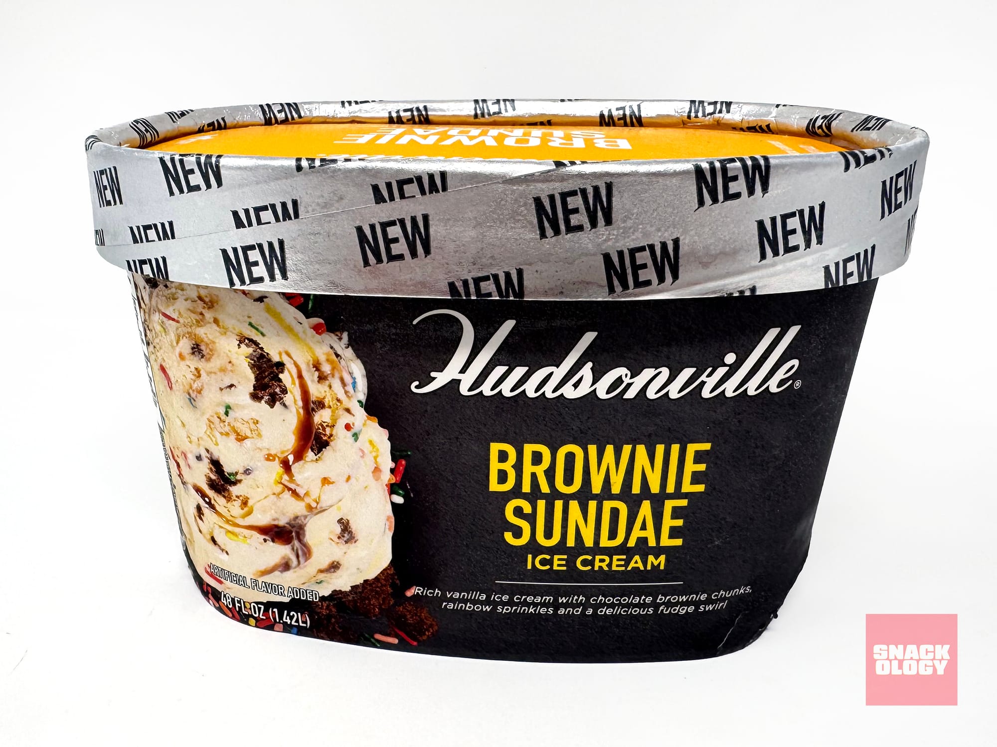 Hudsonville Brownie Sundae Ice Cream