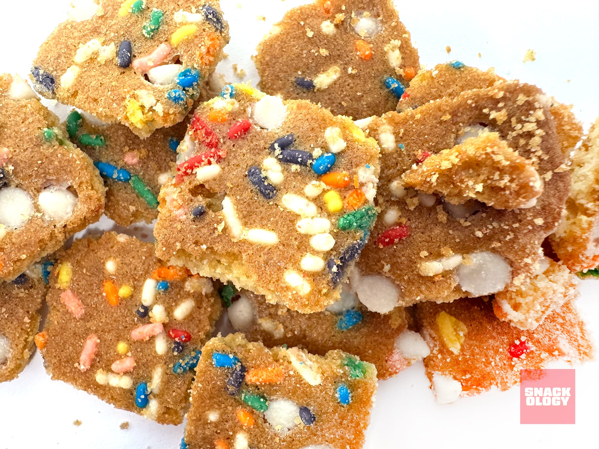 Brownie Brittle Blondies Dunkin Sprinkled Donut