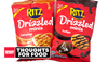 Ritz Drizzled Minis unite salty and sweet in a tiny snack