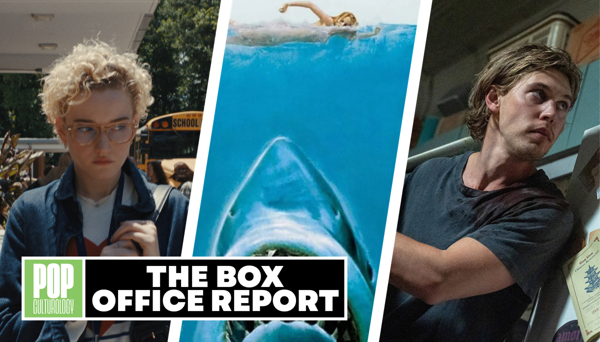 ‘Caught Stealing’ strikes out against ‘Weapons’ and ‘Jaws’ anniversary release