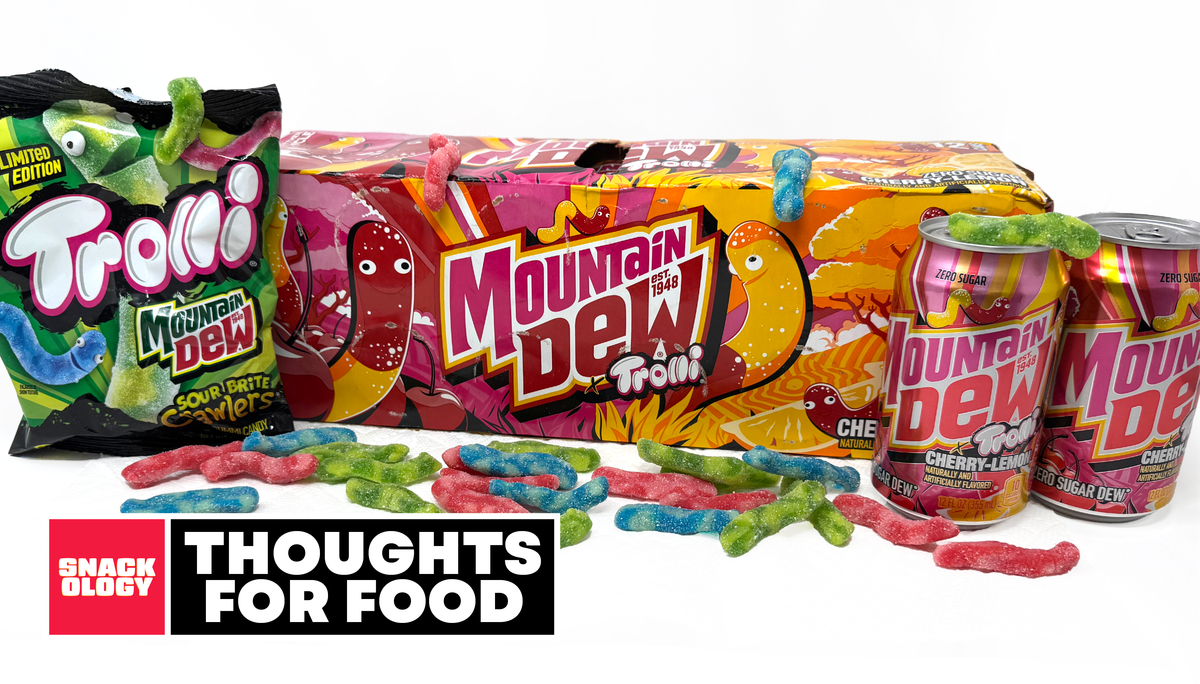 Snackology Review: Will the Mountain Dew and Trolli crossover worm