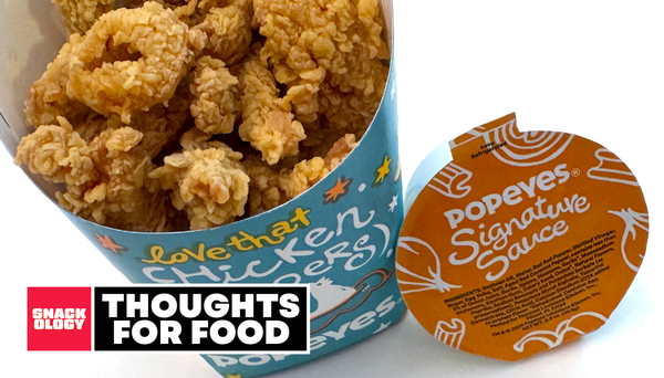 Let’s take Popeyes Signature Sauce and Chicken Dippers for a dip
